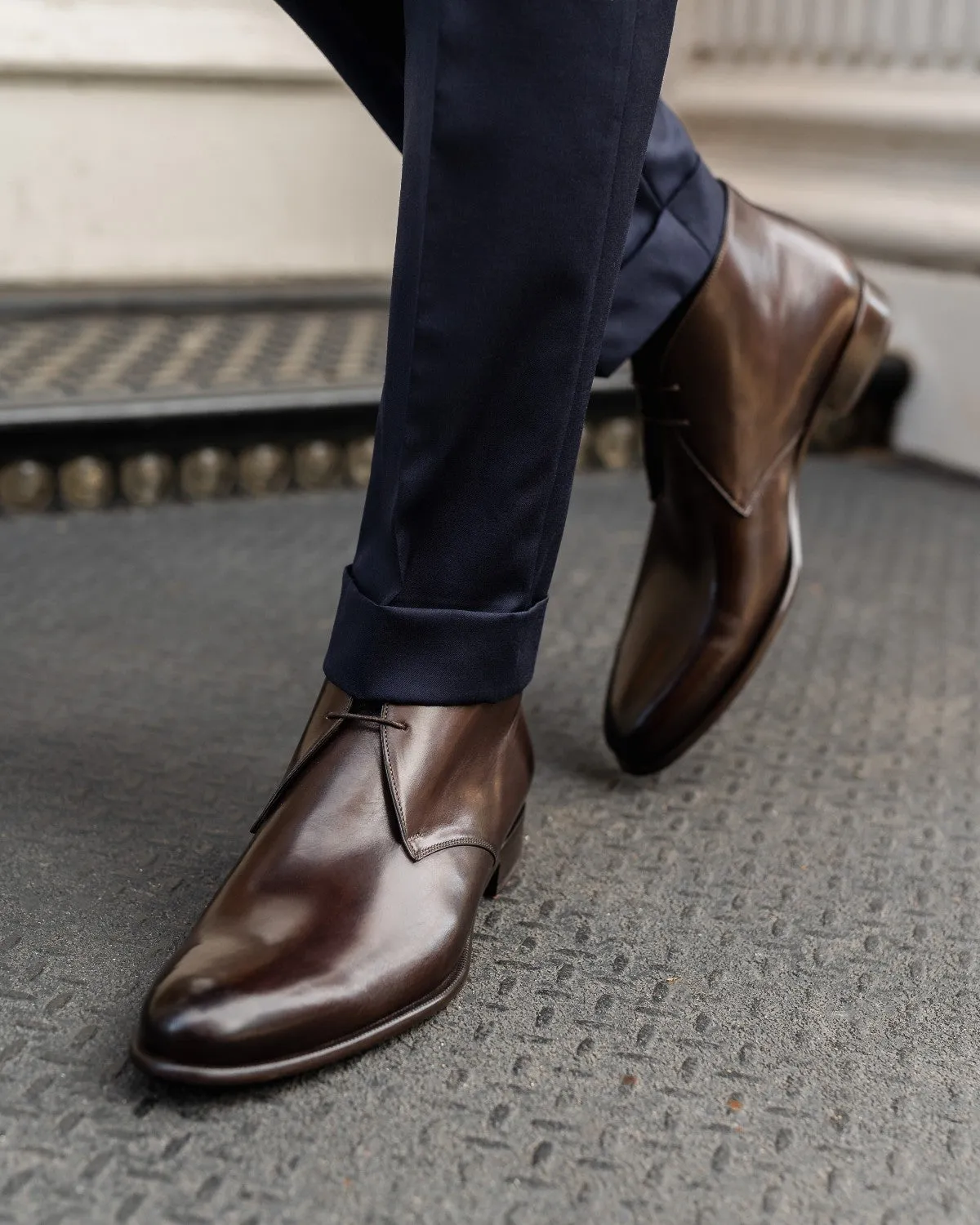 The Newman Chukka Boot - Chocolate