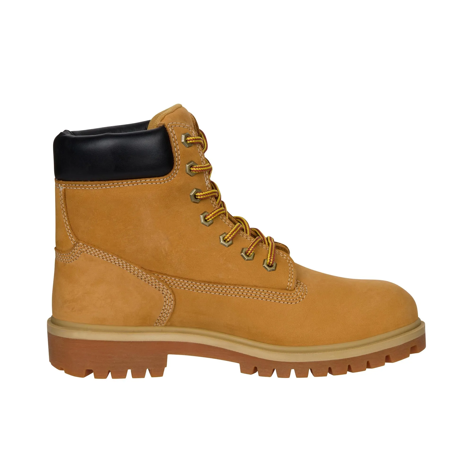 Timberland Pro Womens 6 Inch Direct Attach Steel Toe Wheat Nubuck