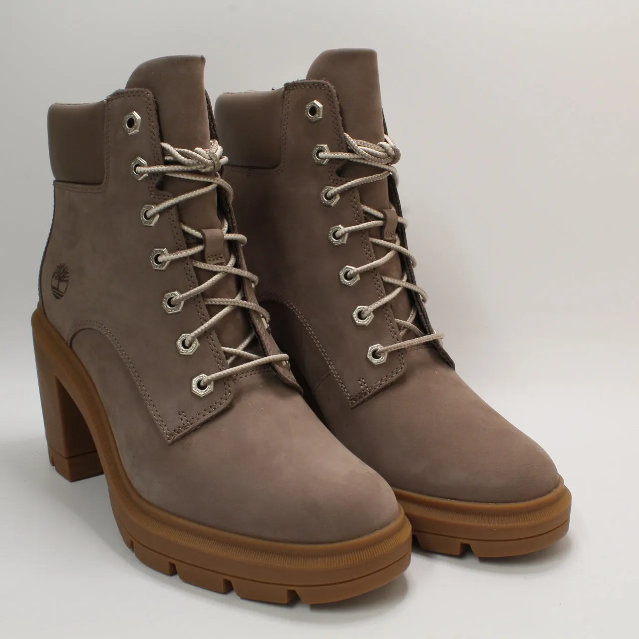 Womens Timberland Allington Heights Taupe Nubuck Uk Size 8