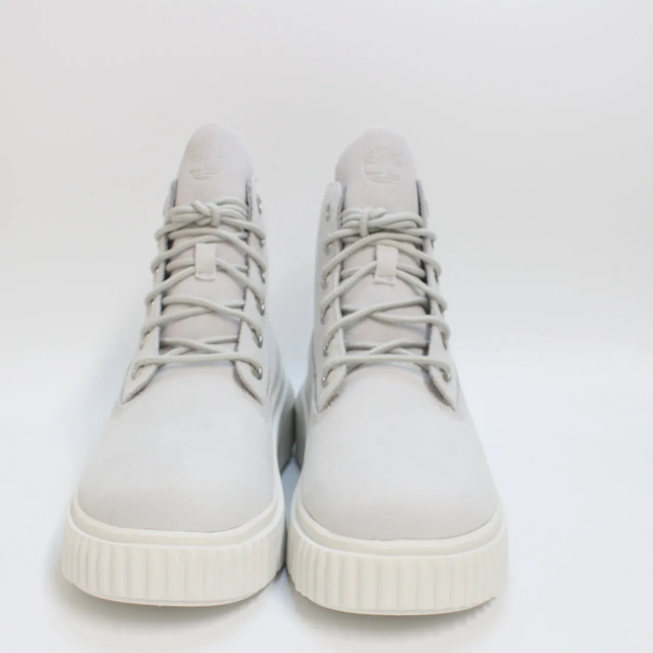 Light Grey Nubuck Womens Timberland Greyfield Leather Boots